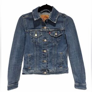 Levi's Women's Classic Blue Jean Jacket - Size XS